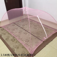 Foldable Pop-Up Mosquito Net Tent for Single Beds and Outdoor Use