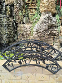 Outdoor Aluminum Alloy Arch Trellis for Garden Entrance and Villa Courtyard