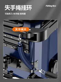 Tingye 32L Ultralight Fishing Box with Wheels, Multifunctional Thickened Insulated Fish Cooler