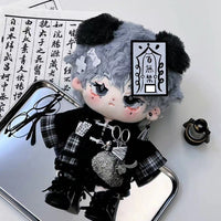 20cm Doll Clothes Republican Era Chinese Style Outfit for Cotton Dolls