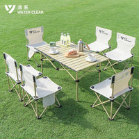 Portable Folding Camping Table and Chairs Set for Outdoor Picnic BBQ