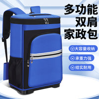 Housekeeping Tool Backpack with Large Capacity for Cleaning and Maintenance