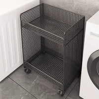 Bathroom Storage Rack Multi-layer Floor Standing Shelf for Toilet Washing Machine Side Narrow Space Organization