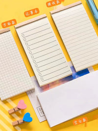 Vintage Kraft Paper Mini Notebook Set for Students and Planners