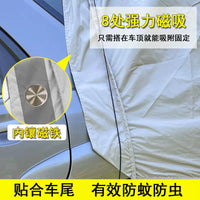 SUV/MPV Tailgate Tent with Mosquito Net, Quick Setup, Sun Protection, Fully Enclosed Rear Extension Shade
