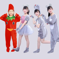 Kids' Mouse Costume Set with Headpiece for Stage Performance