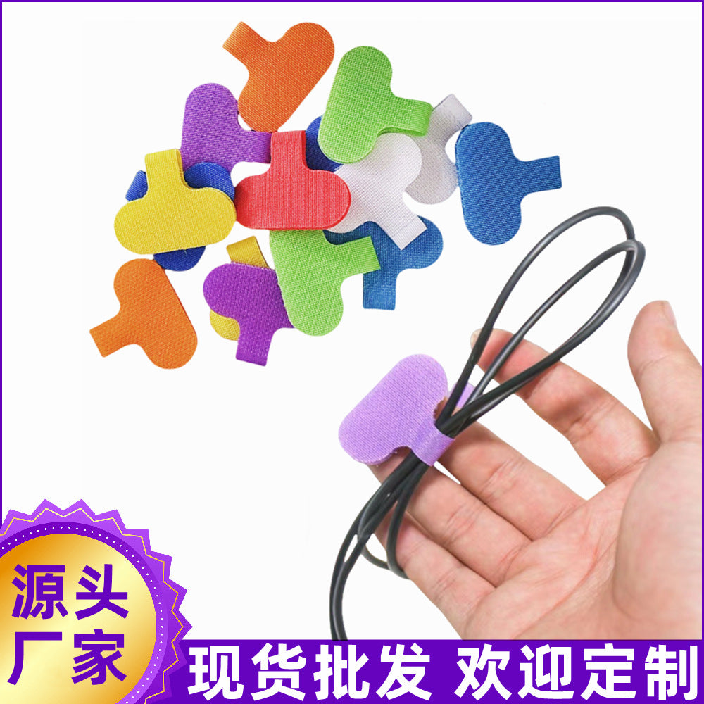 Reusable Cable Organizer Straps with Adhesive Backing