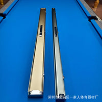 New Three-Slot Billiard Cue Aluminum Alloy Case for Jump/Break Cues, Waterproof and Wear-Resistant