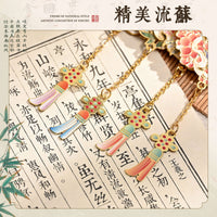 Classical Tassel Metal Bookmark with Custom Logo for Students and Teachers