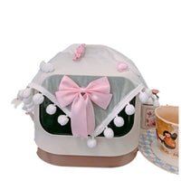 Lace Dust Cover for Rice Cooker & Coffee Machine, Decorative Appliance Cover with Bowknot