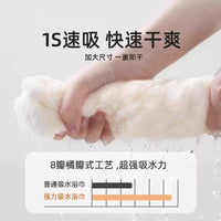 Thickened 7A Grade Cotton Bath Towel Set for Adults - Super Absorbent, Quick Dry, Lint-Free