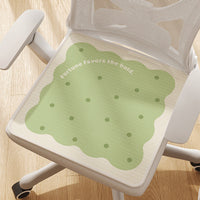 Ice Silk Seat Cushion for Office Chair, Classroom, or Home - Breathable, Non-Slip, Cool Comfort
