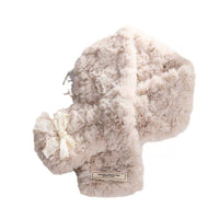 Korean Style Lace Bowknot Embossed Winter Warm Neck Scarf