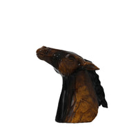 Vintage Resin Horse Head Sculpture Creative Ornament for Hotel Study Decor