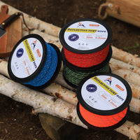 Reflective Guy Line Tent Rope, 6mm Thick, 30m Length for Outdoor Camping and Awnings