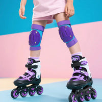 Kids' Protective Gear Set for Skateboarding, Roller Skating, and Cycling - Knee and Elbow Pads