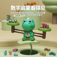Dinosaur Magnetic Fishing Toy Set for Toddlers, Educational Game with Rods and Fish, Ideal Birthday Gift for Kids 2-3 Years Old
