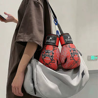 Portable Boxing Glove Keychain Hanger for Training and Storage