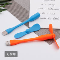 Portable USB Mini Fan with Power Bank Function, Customizable Logo