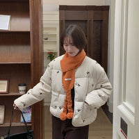 Korean Style Candy Color Soft Knitted Scarf for Women, Warm Winter Neck Warmer