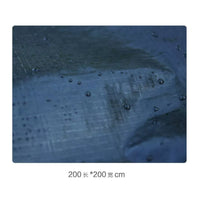 PE Ground Tarp for Outdoor Camping Tent, Thickened Waterproof Picnic Mat, Beach Blanket, Tent Footprint