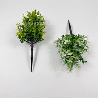 Artificial Eucalyptus Stems for Indoor Home Decor with Ground Plug