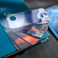 Elegant Chinese Style Bookmark Set for Students - 10 Pcs Transparent Bookmarks