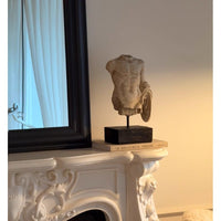 Vintage French Abstract Figure Sculpture for Home Decor