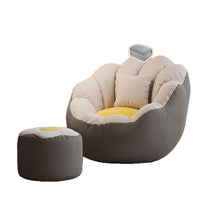 Lazy Sofa Cover, Old Clothes Filling Bean Bag Cover, Washable Fabric Cover, Removable and Washable
