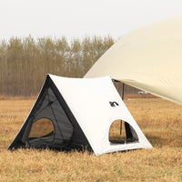 Portable Hexagonal Pop-Up Camping Tent with UV Protection for Outdoor Beach Park