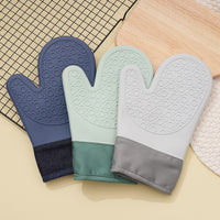 Silicone Heat Resistant Oven Mitts for Baking and Cooking