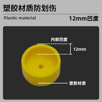 QianTian Watch Back Case Press Tool Kit with 29 Plastic Dies for Scratch-Free Watch Repair