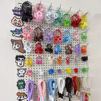 Perler Bead Keychain Accessories Set for DIY Crafts