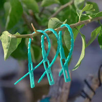 Adjustable Plant Twist Ties and Clips for Garden Support, Reusable Vine Fasteners
