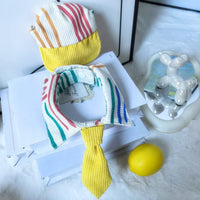 Pet Baseball Cap with Tie for Small to Medium Dogs and Cats