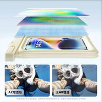 Waterproof Phone Pouch with Airbag for Swimming and Outdoor Activities