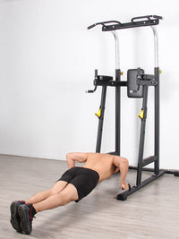 Commercial Grade Adjustable Pull-Up Bar Dip Station Multi-Functional Home Gym Fitness Equipment