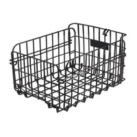 Foldable Large Capacity Bicycle Rear Basket with Liner for Mountain Bikes