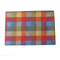 Japanese Retro Plaid Patchwork Cotton Fabric for DIY Apparel