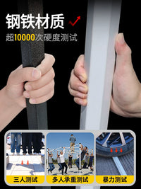Outdoor Retractable Canopy Tent Sidewall for Sunshade and Rain Protection, Windproof Stall Shelter