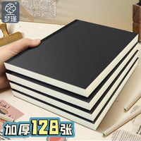 Vintage Kraft Paper Notebook B5/A5 Thick Blank/Lined Journal for Students
