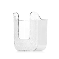 Wall-Mounted Tissue Dispenser for Bathroom Kitchen, Punch-Free Wet Wipe and Facial Tissue Holder