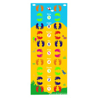 Sensory Integration Training Mat for Kids, Hand-Foot Coordination Game Prop for Kindergarten and Outdoor Activities