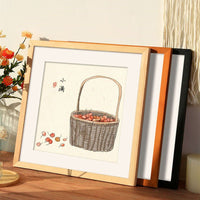 Square Wall-Mounted Picture Frame for Cross Stitch, Calligraphy, and DIY Art Display