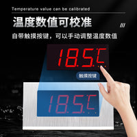 Digital Pool and Spa Thermometer with Waterproof Probe for Bathtubs, Swimming Pools, and Saunas