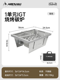 Abenaki IGT Camping Table Expansion Accessories: Drain Basket, Acrylic Unit, and Rail Kits