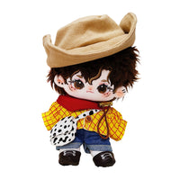 20cm Doll Clothes Set for Cotton Dolls, Stylish Outfits for Plush Figures