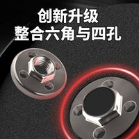 Angle Grinder Flange Nut Set with Wrench for 100 Type Grinders