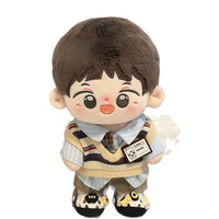 20cm Cotton Doll Clothes School Uniform Series Jacket Hoodie for Plush Dolls