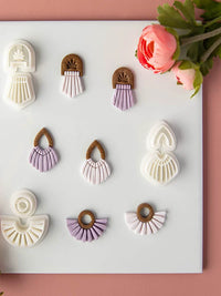 Bohemian Polymer Clay Earring Molds Geometric Pendant DIY Craft Tools